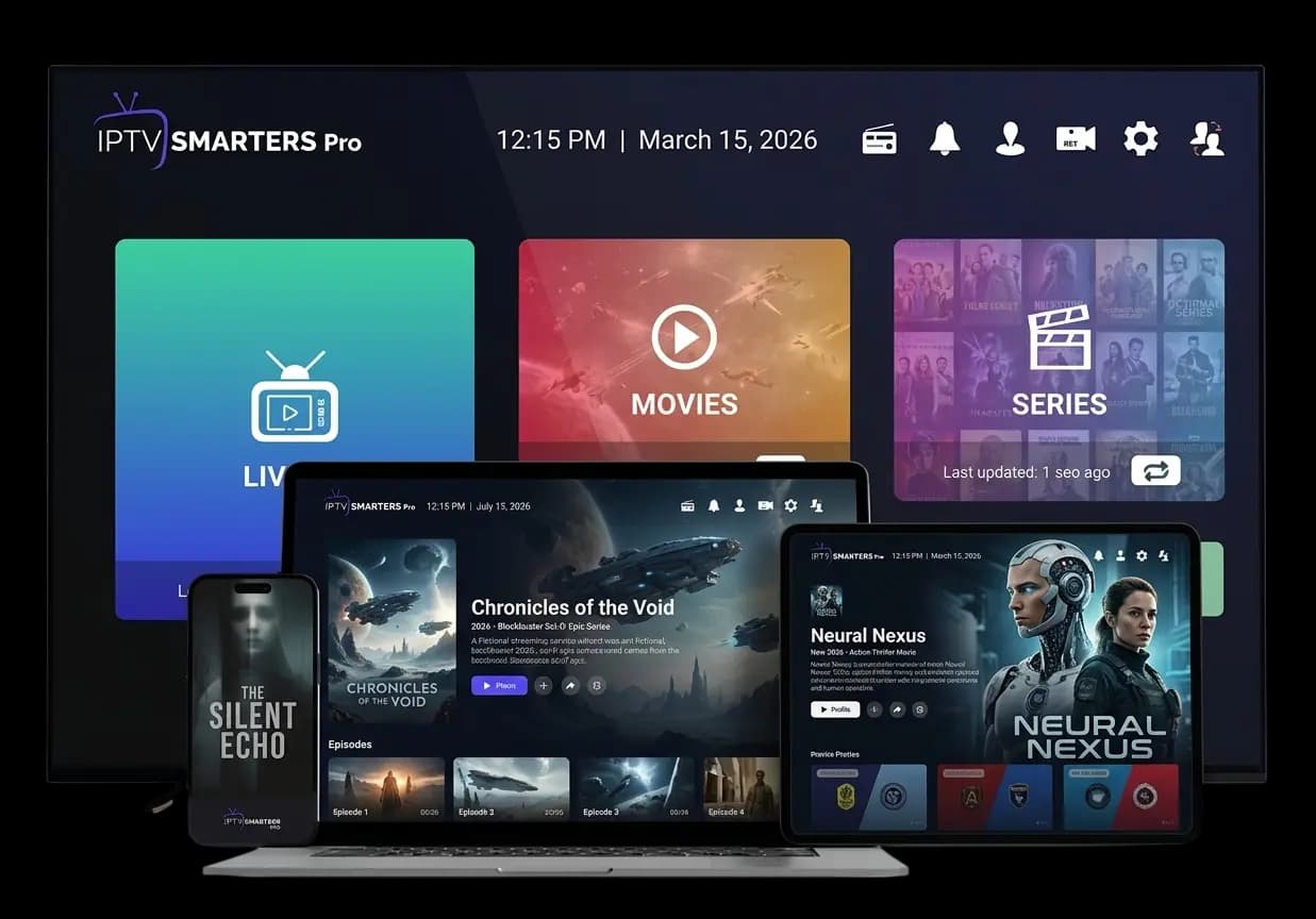 IPTVPass IPTV România pe un televizor